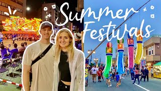 SUMMER FESTIVALS IN JAPAN | Misawa Tanabata Festival, Aomori Nebuta Festival, & Visiting Home!