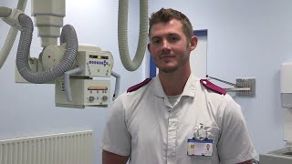 Ben's role as a Diagnostic Radiographer