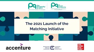 The Matching Initiative Launch