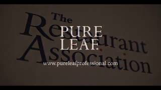 PURE LEAF® sponsors the Restaurant Association | Unilever Food Solutions UK & IRE