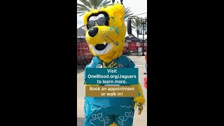 What is the Jaguars Touchdown for Life Blood Drive?