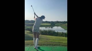 🏌️‍♀️워터해저드 자신감 있게 스윙💖KLPGA  조서영 프로