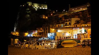 SCILLA [Calabria] Italy 4K night air shots . flights DJI . Peaceful Relaxing Music