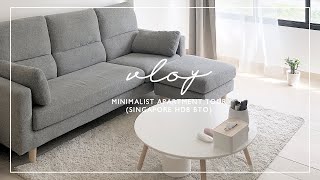 MINIMALIST HOUSE TOUR | SINGAPORE 4 ROOM HDB | 極简家