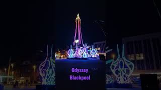 Odyssey illuminated #blackpool #odyssey #tower