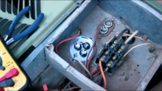 How to fix your AC - Fan kicks on but Compressor Not Working - Replacing run start capacitor