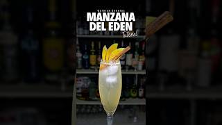 Cóctel Manzana del Eden (sin alcohol) 🍎 Tutorial Bartender #GarnishEventos