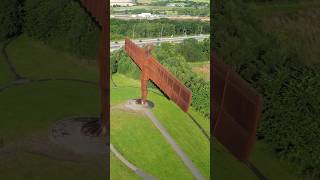 Angel of the North #newcastle #gateshead #angelofthenorth #uk #djimini3pro #drone #antonygormley