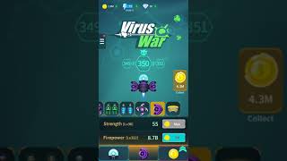 Virus War - Level 350 (First 100+Billion Virus)