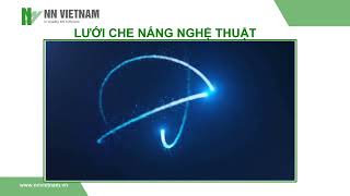 Lưới che nắng nghệ thuật kiến tạo không gian sống độc đáo, sáng tạo