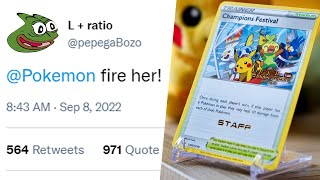 Her Pokemon Card started a War