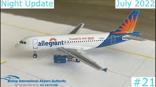 *NIGHT UPDATE* Flint Bishop International Airport Update #21 | July 2022.