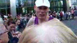 Mark at the London Marathon 1