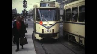 STIB - Trams urbains de Bruxelles - 3e Partie de 5 (1964-1973) ● Stadstram Brussel - 3de Deel - MIVB