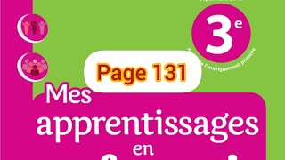 page 131. Mes apprentissages en français 3AEP