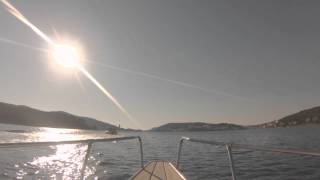 Sportbootfahrt Kroatien Front / Boat Croatia in Front (HD)