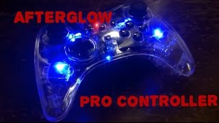 Afterglow WiiU pro controller review