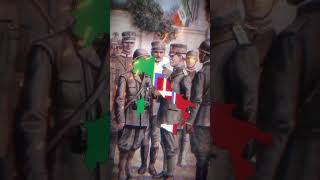 Austro-Hungarian Empire Vs Kingdom Of Italy (World War I) #shorts #geography #ww1