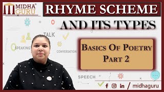 Rhyme Scheme and it's types | basics of poetry PART 2 | English Poetry