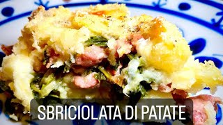 SBRICIOLATA DE BATATA. O FANTÁSTICO ENCONDIDINHO ITALIANO!