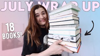 I read 18 books in July and found some new favorites ✨ [July Wrap Up]