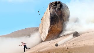 ¡Impactantes y catastróficas fallas de desprendimientos de rocas que salieron terriblemente mal!