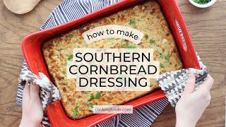 Southern Cornbread Dressing with Chicken Recipe