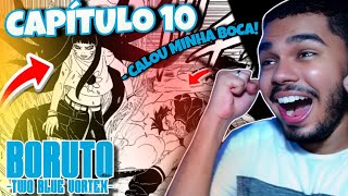 HIMAWARI ESTÁ INCRÍVEL!! 😱 BORUTO TWO BLUE VORTEX CAP.10 | LEITURA  (Calou a minha boca)