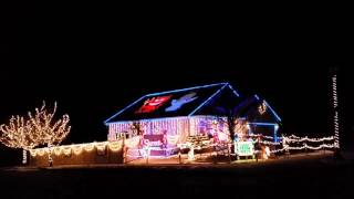 Santa Claus Is Comin' To Town 2016 Engh-Lights Christmas Light Display