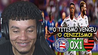 REAGINDO A BAHIA 0 X 1 FLAMENGO | QUARTAS DE FINAL | COPA DO BRASIL 2024