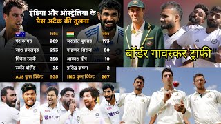 border gavaskar trophy pace balling attack