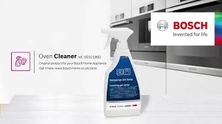 Bosch Cleaning Gel Spray for Ovens