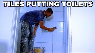 Tiles Putting Toilets | Constitution | Work Time