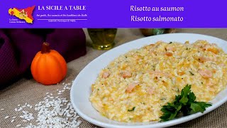 Risotto au saumon - Risotto salmonato