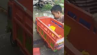 TRUK OLENG KECEBUR DI DANAU😂