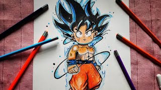 Goku | Ultra Instinct | Dragon Ball | Chubby Art