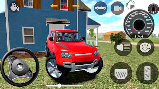 Drive Range Rover Defender In Village - Indian Cars Simulator 3D 🚘 Gameplay 892 √- Flash Simulator