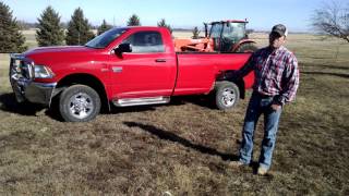 2012 Dodge RAM 2500 4x4 only 43k miles. George Broer Estate Huron SD.