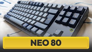 Montaje teclado custom TKL ISO español, review Neo80