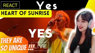 REACTING to Yes - Heart of the Sunrise | THEY ARE SOO UNIQUE !!!