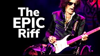 The EPIC Riff That "CAME OFF HIS HANDS" During Soundcheck | Joe Perry "Walk This Way" Aerosmith