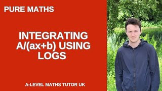 A-level Pure Maths: Reverse Chain Rule Integration WITH Logs…