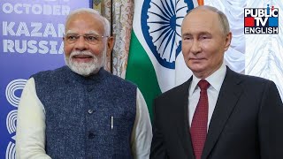 PM Modi meets Putin at BRICS Summit in Kazan