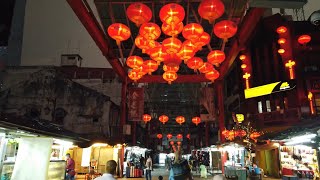 [4K] Walking Around Petaling Street Chinatown In Kuala Lumpur