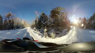 Old Forge ride 12/27/18.  360 degree video