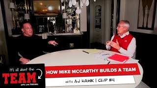 A.J. Hawk on How Mike McCarthy Builds a Team #IAATT #team #jimtressel #ajhawk #teamwork