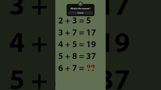 Do YOU know how to solve such fun puzzles? #mathpuzzle #logicpro #shorts