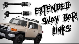 DIY Extended Sway Bar Links (FJ Cruiser/4Runner)