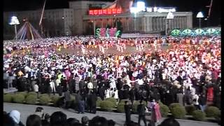 КНДР (DPRK). Вечер танцев в Пхеньяне. Апрель 2007.