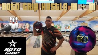 Roto Grip Hustle M + M Bowling Ball Review (2 Hand Bowler)